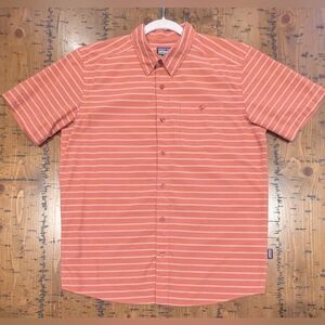 Patagonia M Striped S/S Button Shirt